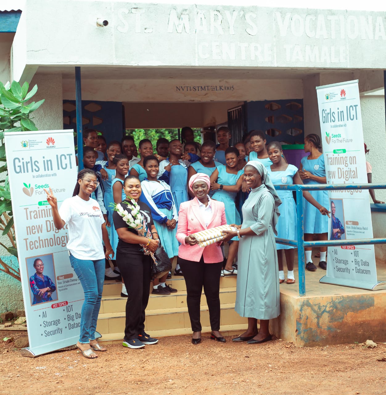 100,000 Girls targeted for this year's Girls-in-ICT Training - Ama Pomaa 100,000 Girls targeted for this year's Girls-in-ICT Training - Ama Pomaa